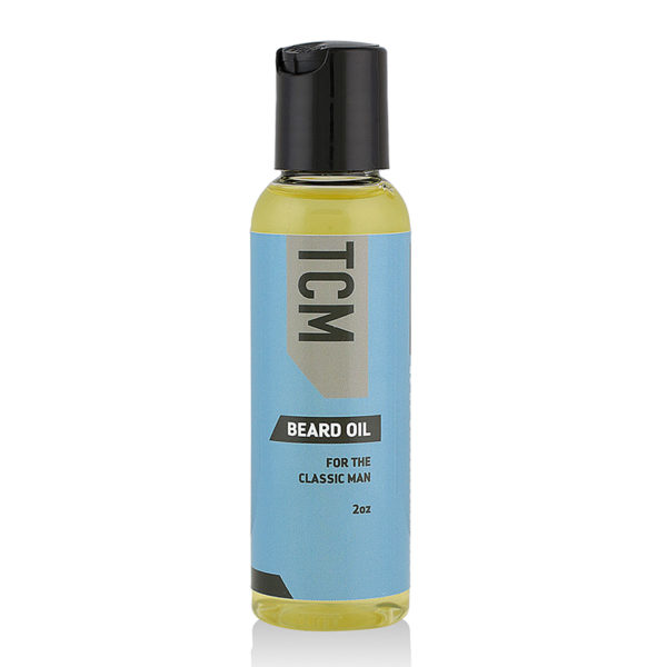 Huile pour la barbe de la marque TCM, revendue par Barber Boutik